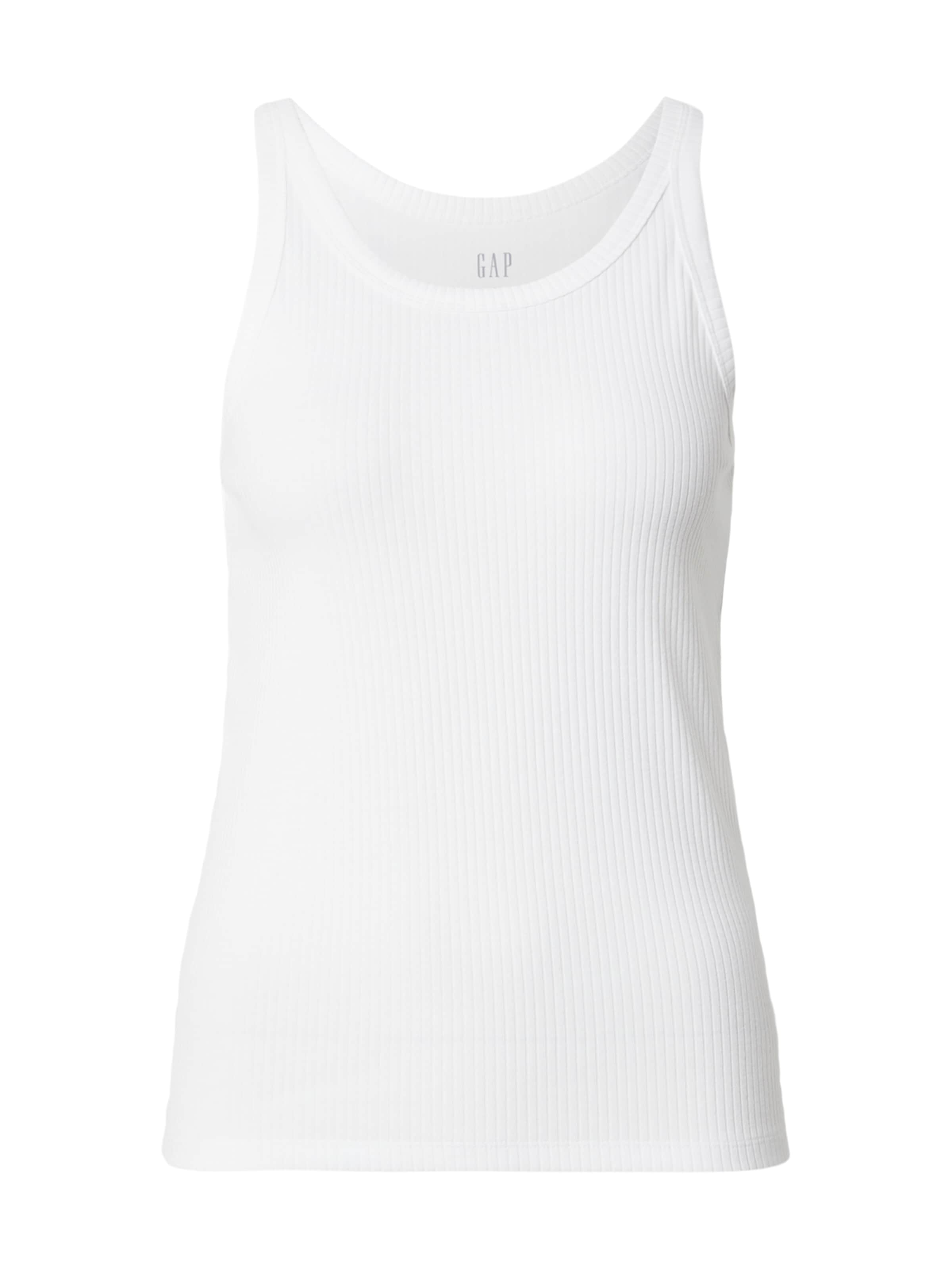GAP Top in Weiß: Vorderseite