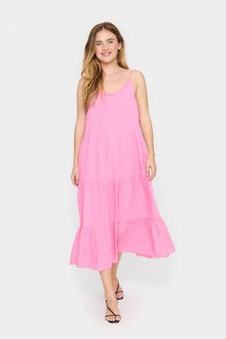 SAINT TROPEZ Dress 'Eda' in Pink