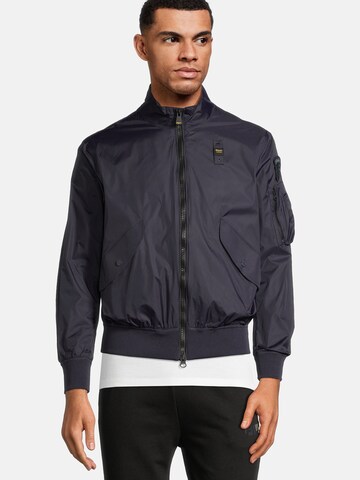 Blauer.USA Between-season jacket 'Badger' in Blue: front