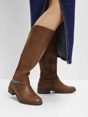 bonprix Stiefel in Braun