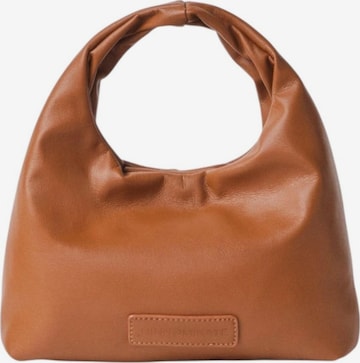 Borsa a spalla di HINNOMINATE in marrone: frontale