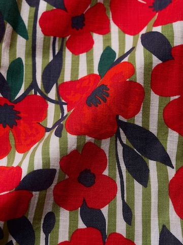 Robe-chemise 'Birch Glade' Seasalt Cornwall en rouge
