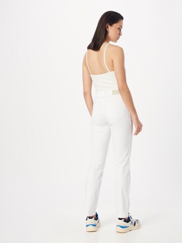 Coupe slim Jean GERRY WEBER en blanc