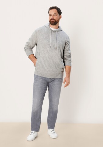 s.Oliver Men Big Sizes Sweatshirt in Grey