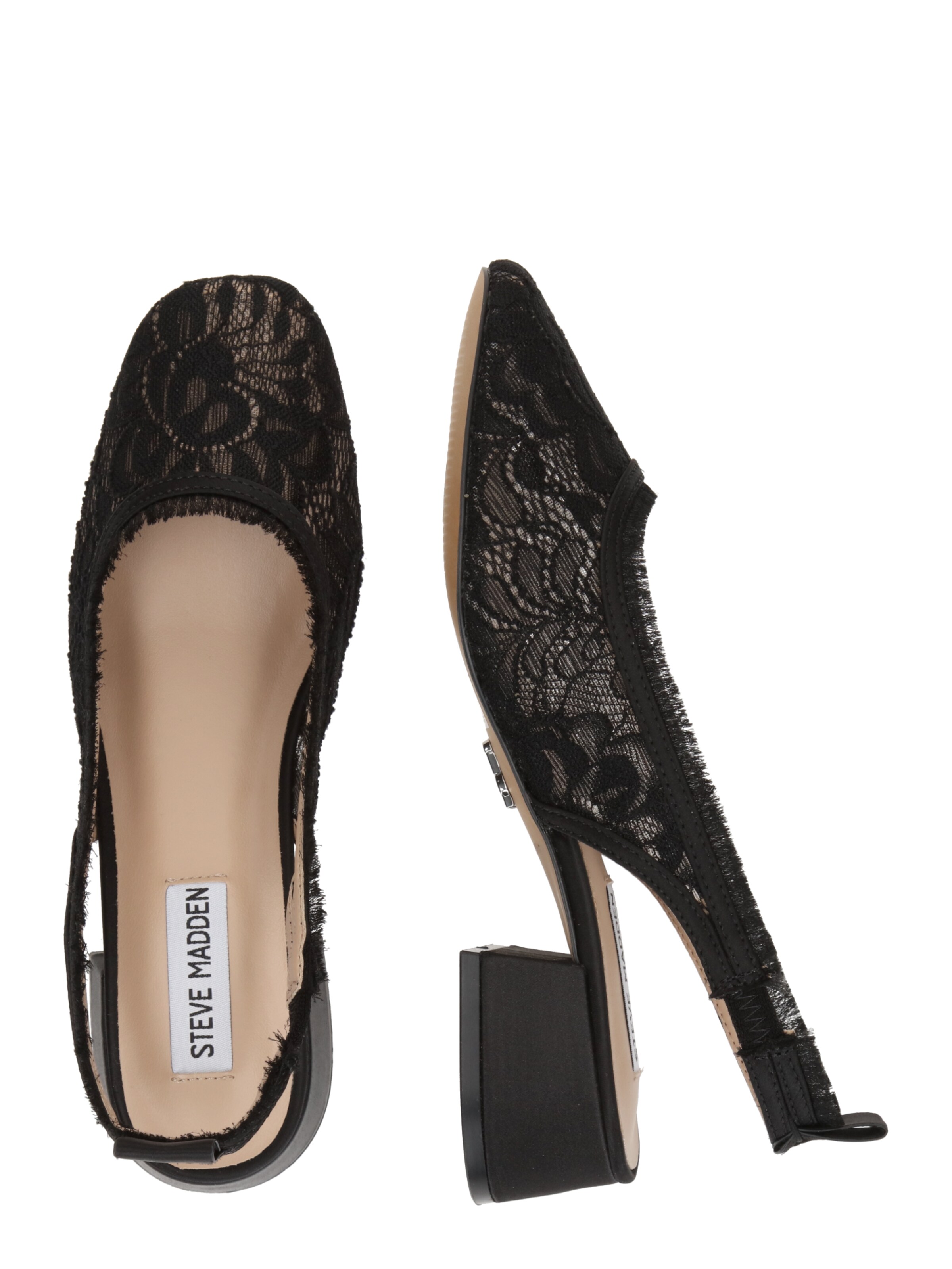 STEVE MADDEN Lodičky s otvorenou pätou 'Smitten' - Čierna