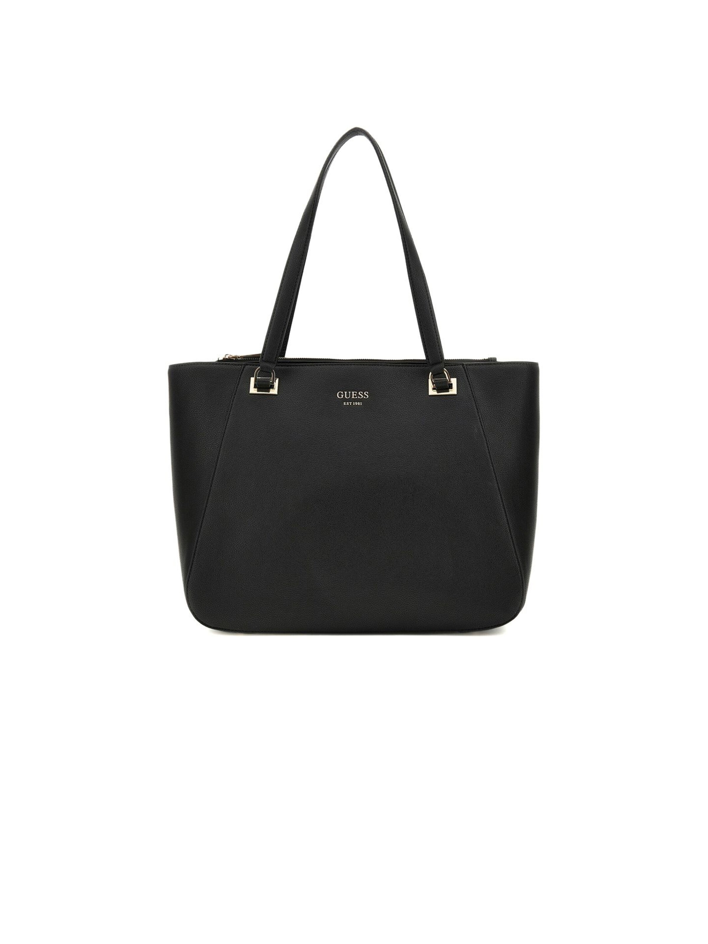 GUESS Handtasche‌ in Schwarz: Vorderseite