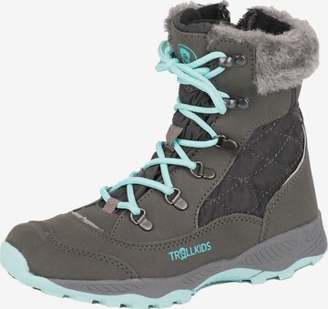 TROLLKIDS Boots 'HEMSEDAL' in Grey: front