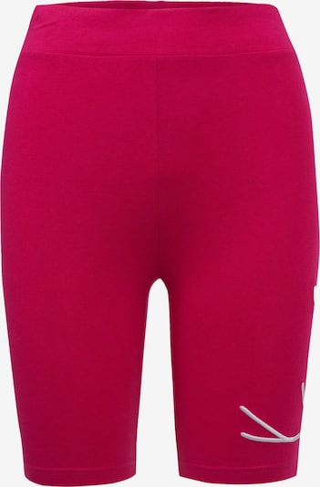 Pantaloni sportivi Karl Kani di colore lampone / bianco, Visualizzazione prodotti