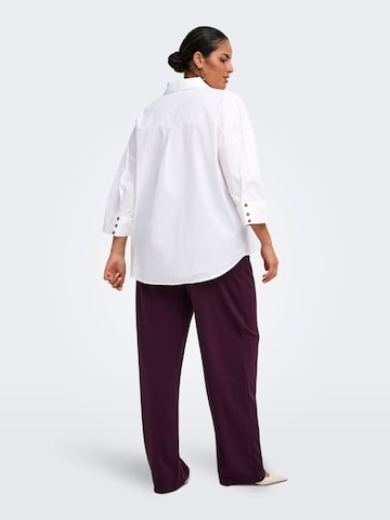 Camicia da donna 'CARSaja Keri' di ONLY Carmakoma in bianco