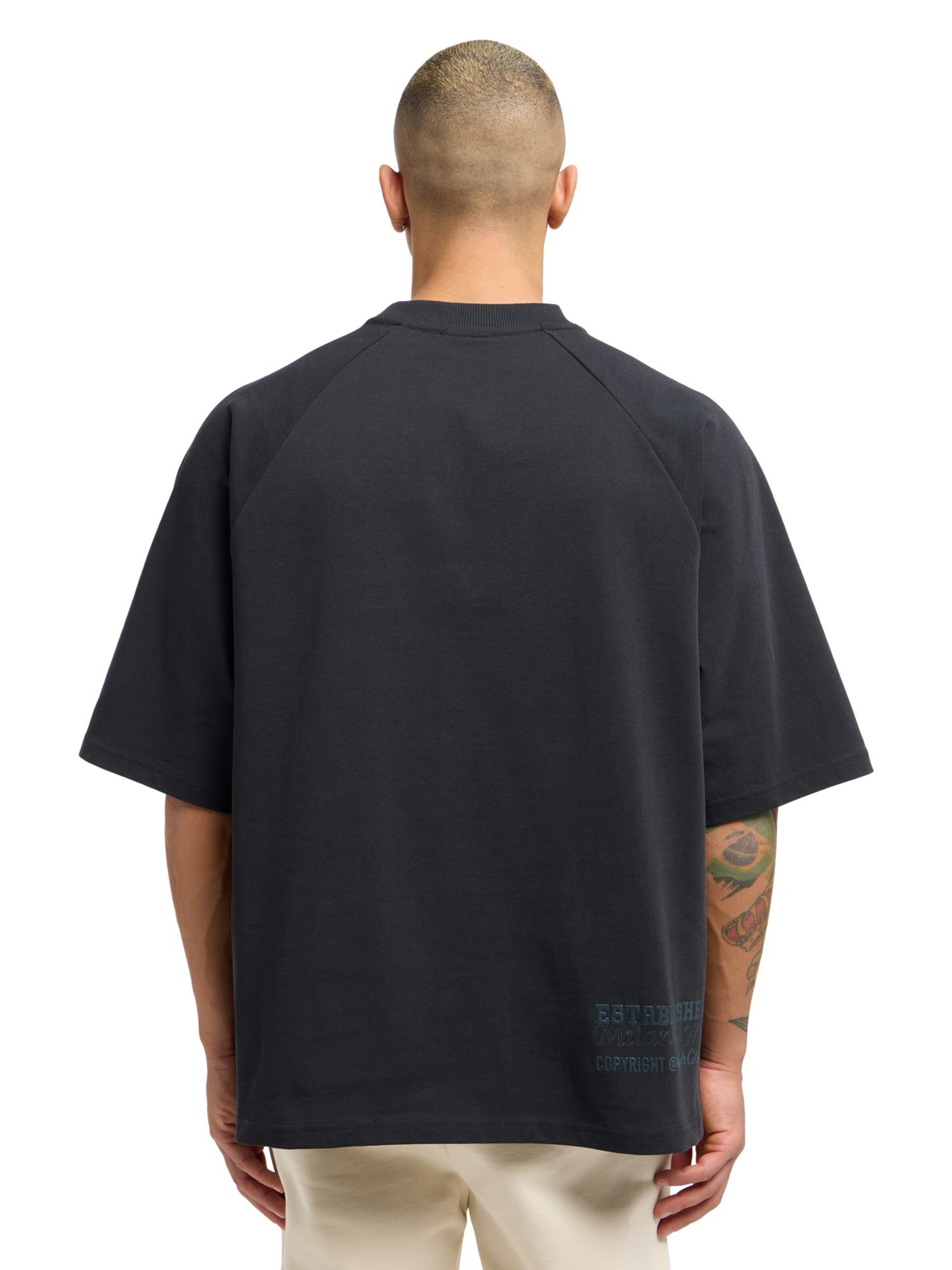 Carlo Colucci Shirt 'Donevski' in Zwart