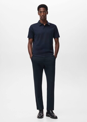 MANGO MAN Shirt 'Hans' in Blue