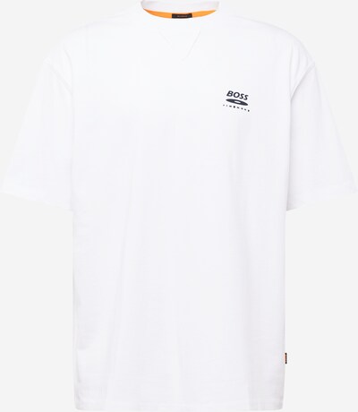 BOSS Camiseta en navy / verde pastel / negro / blanco, Vista del producto
