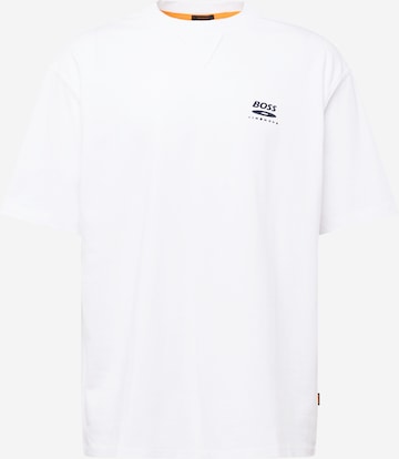 BOSS - Camiseta en blanco: frente