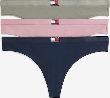 String 'Heritage' Tommy Hilfiger Underwear en bleu : devant