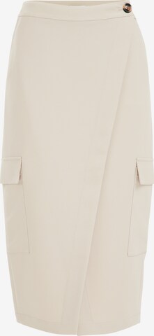 WE Fashion Kjol i beige: framsida