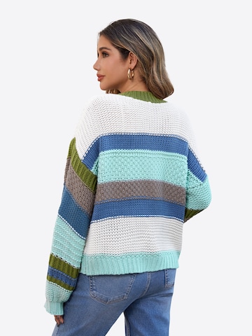 Imily Bela Πλεκτή ζακέτα σε μπλε: πίσω