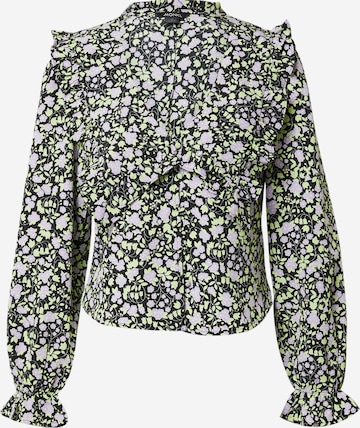 Monki - Blusa en lila: frente