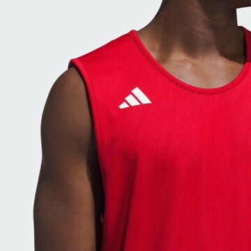 T-Shirt fonctionnel '3G Speed' ADIDAS PERFORMANCE en rouge