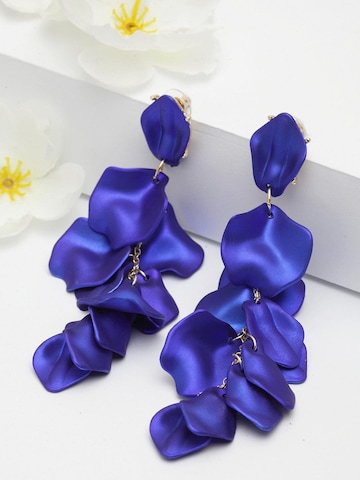 Boucles d'oreilles 'Joanna' AVANT-GARDE PARIS en bleu