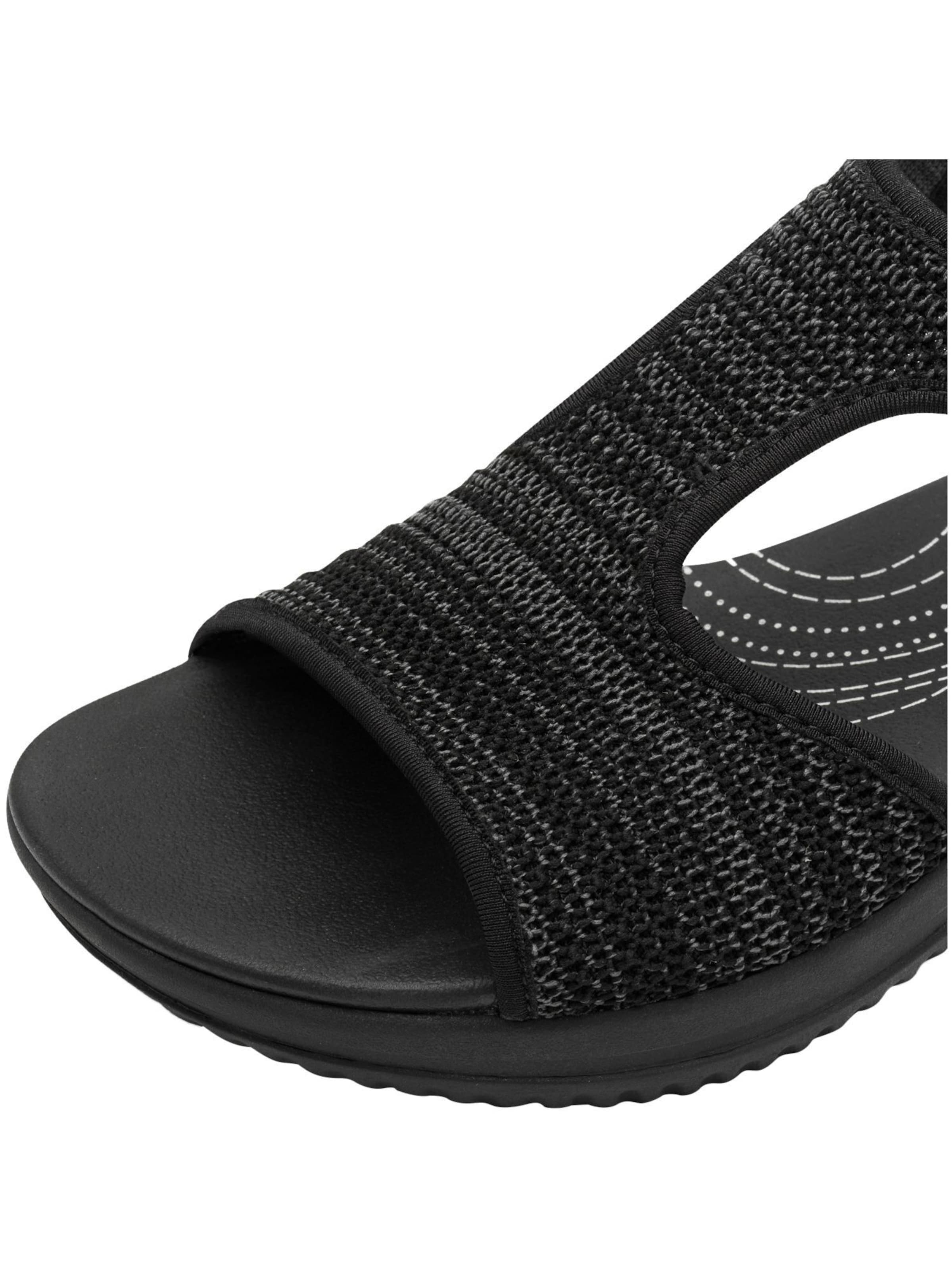 JANA Sandal in Black