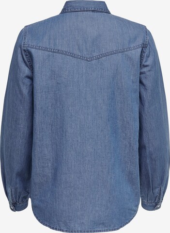 JDY Bluse 'BELLA' in Blau