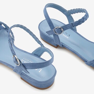 LASCANA Strap Sandals in Blue