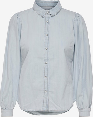 ONLY Blouse 'Rocco' in Blauw: voorkant