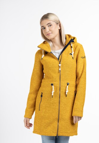 Schmuddelwedda Fleece jacket in Yellow: front