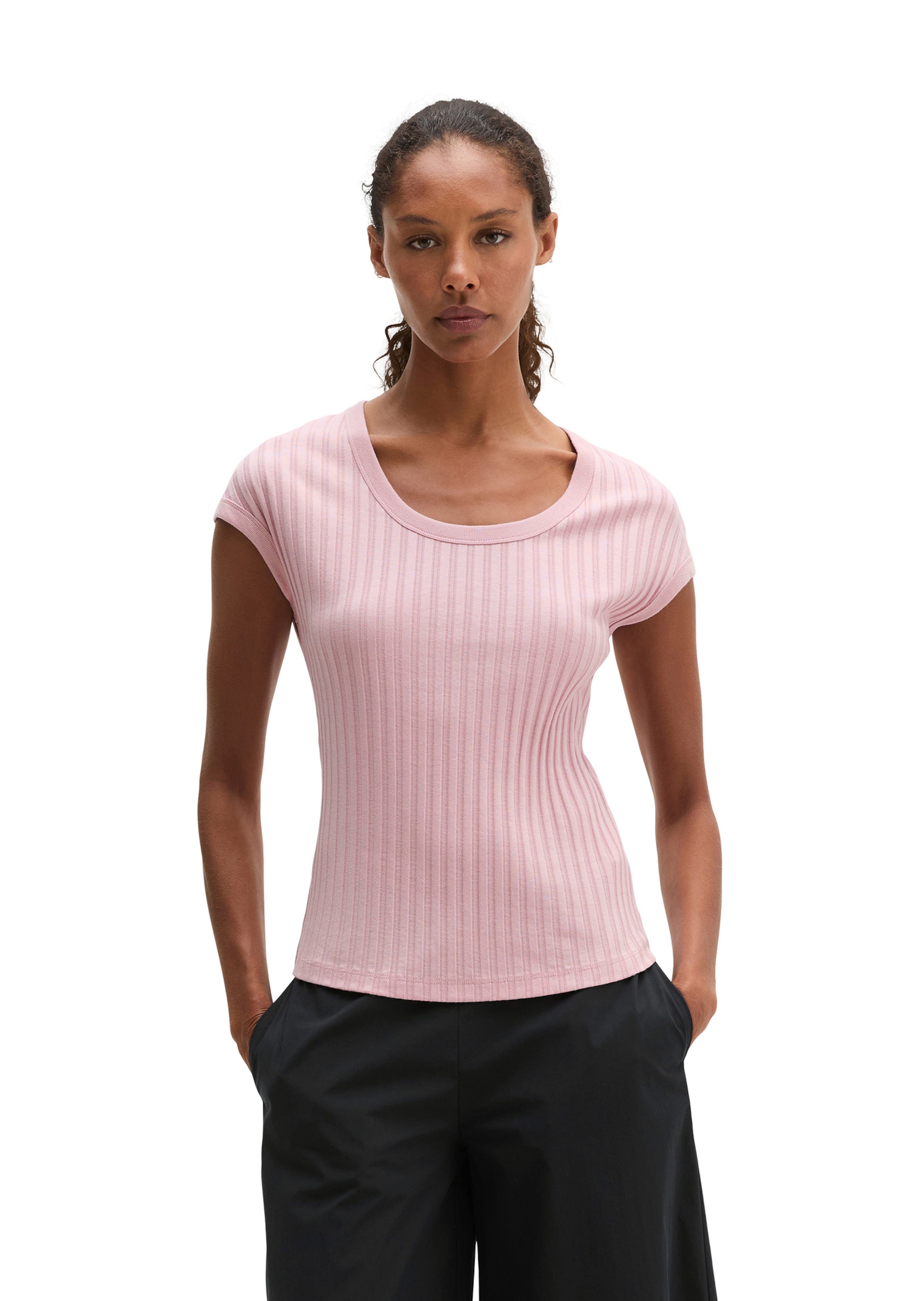 Marc O'Polo Shirt in Purple: front