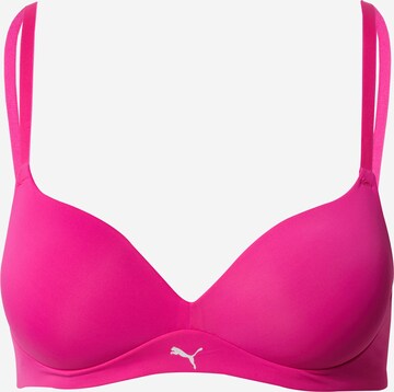 Reggiseno di PUMA in rosa: frontale