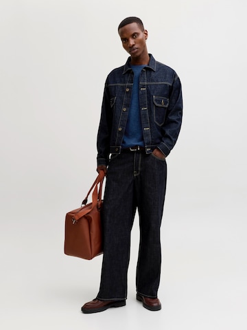 Pull-over 'JJESUMMER' JACK & JONES en bleu