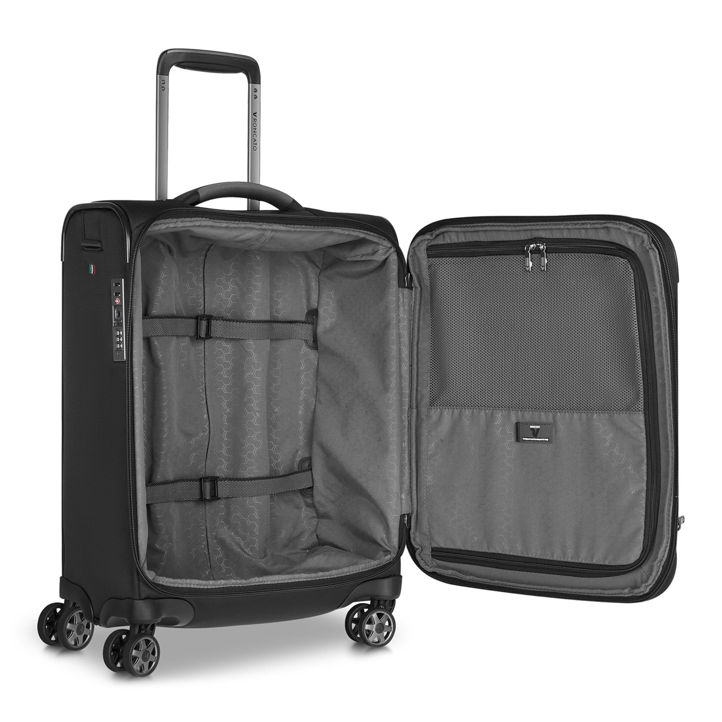 Roncato Trolley 'City 3.0' in Schwarz