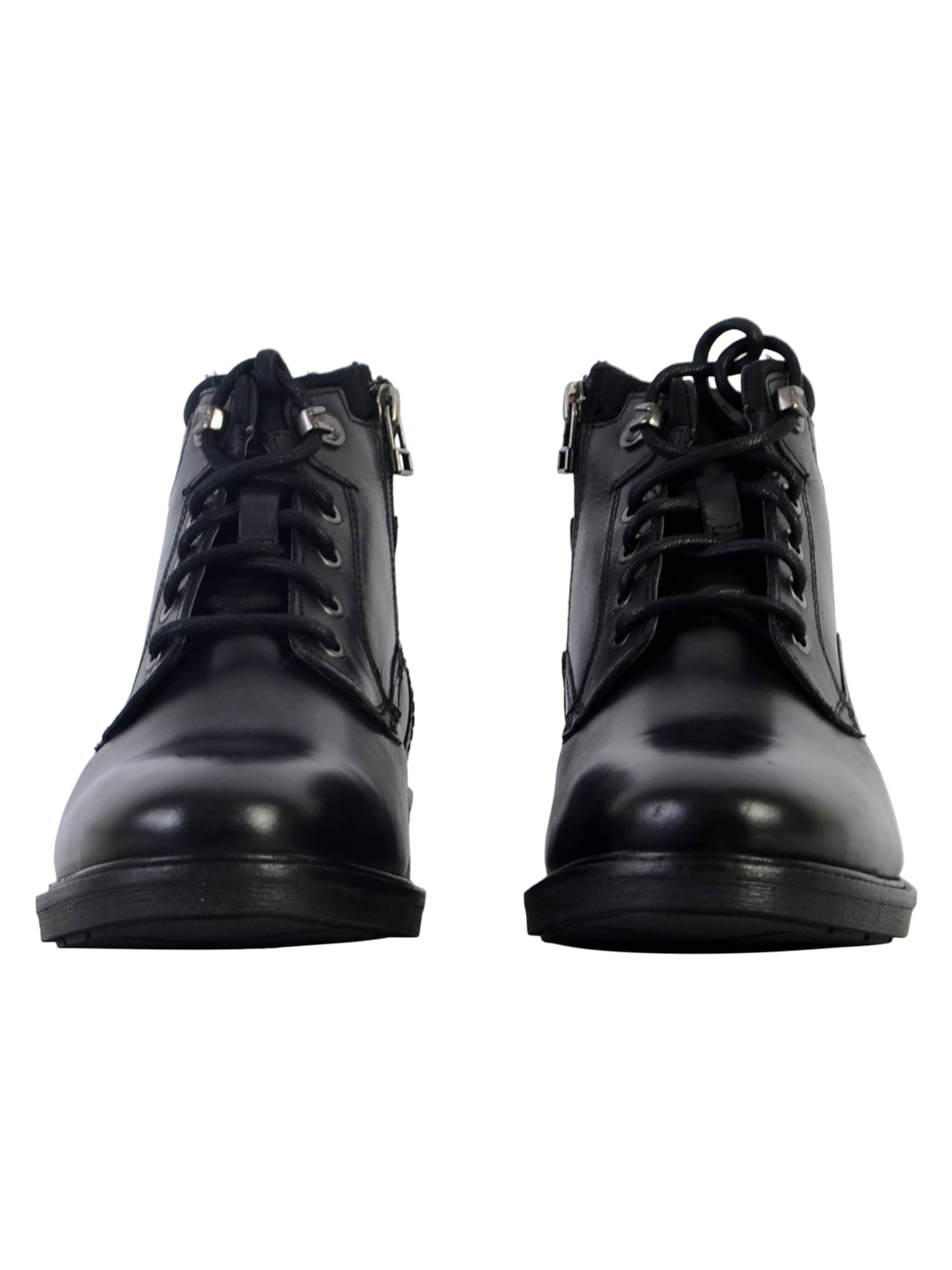 Stivaletto stringato di Kaporal in nero