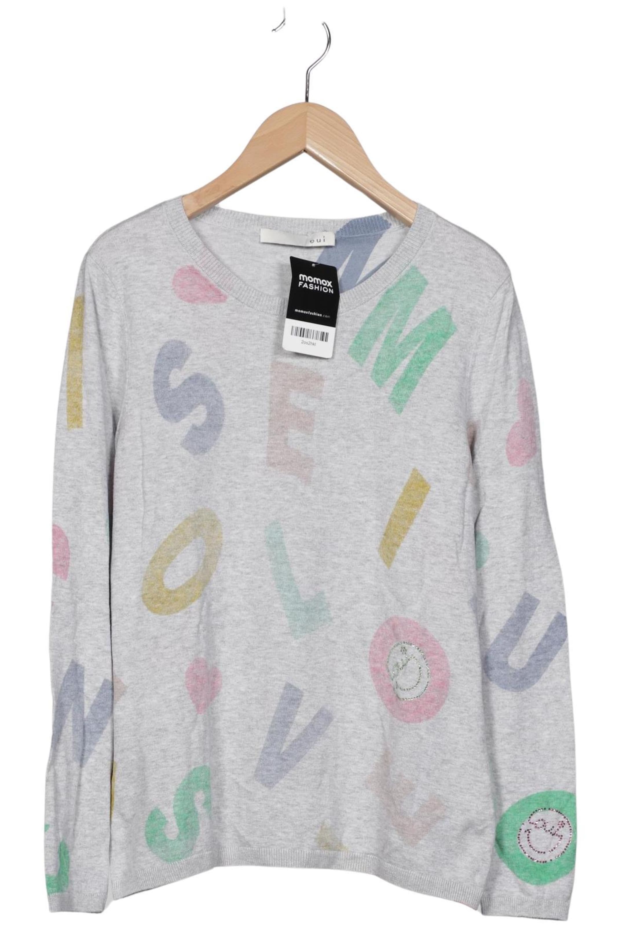 OUI Sweater & Cardigan in S in Grey: front