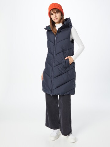 SAVE THE DUCK Bodywarmer 'JULIET' in Blauw: voorkant