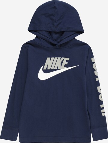 Nike Sportswear Суичър в синьо: отпред