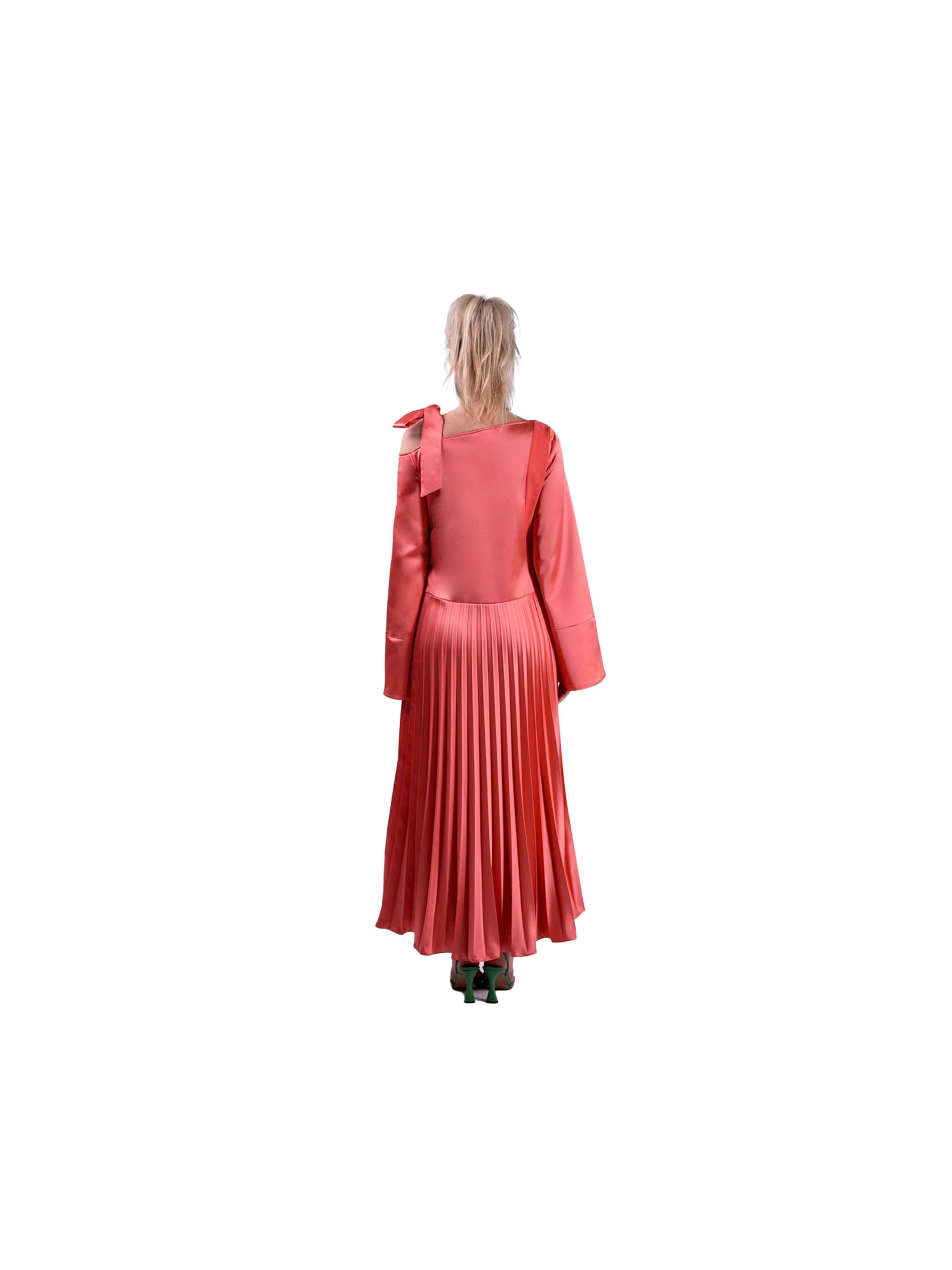 MARYLAND Studio Evening dress 'Signature Plissee' in Orange