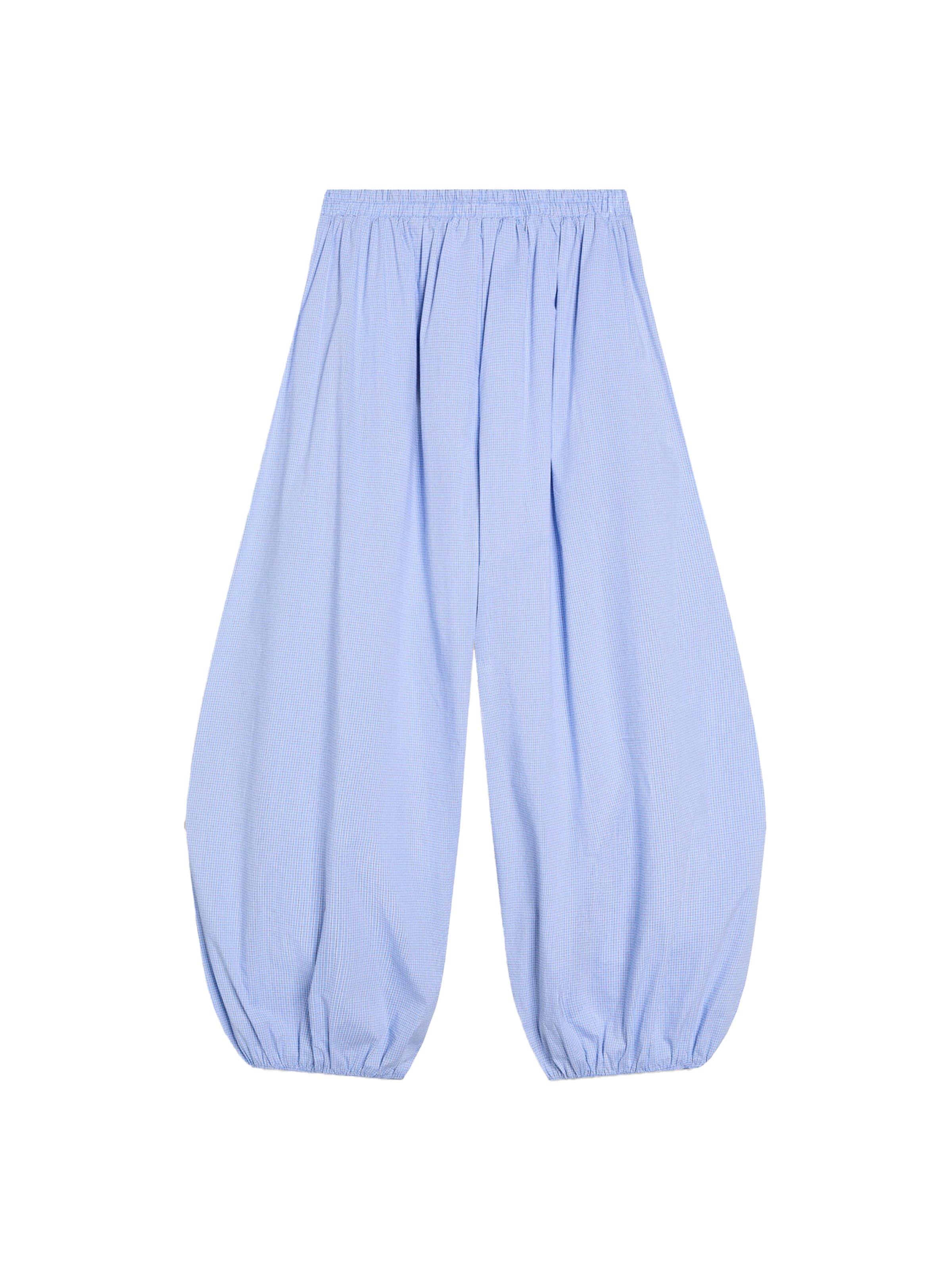 Bershka Tapered Hose in Blau: Vorderseite