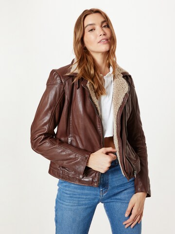 Gipsy by Mauritius Between-Season Jacket 'Jenja' in Brown: front