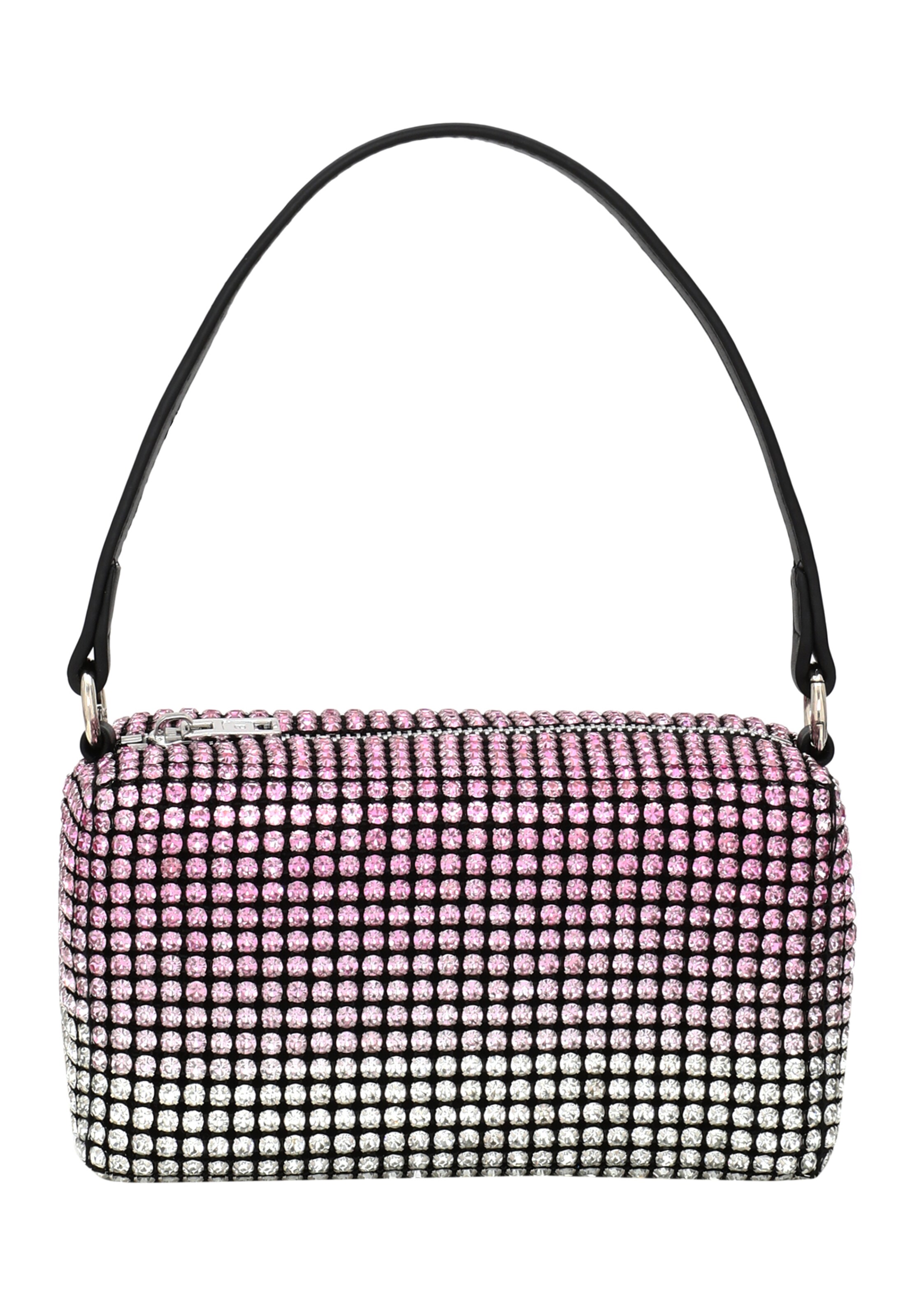 Koosh Handbag in Pink: front