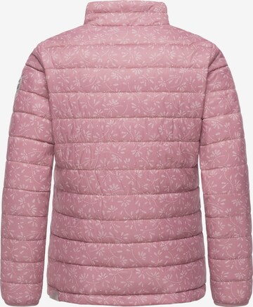 Ragwear Performance Jacket 'Yarca Bloom' in Pink