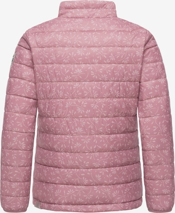 Ragwear Performance Jacket 'Yarca Bloom' in Pink