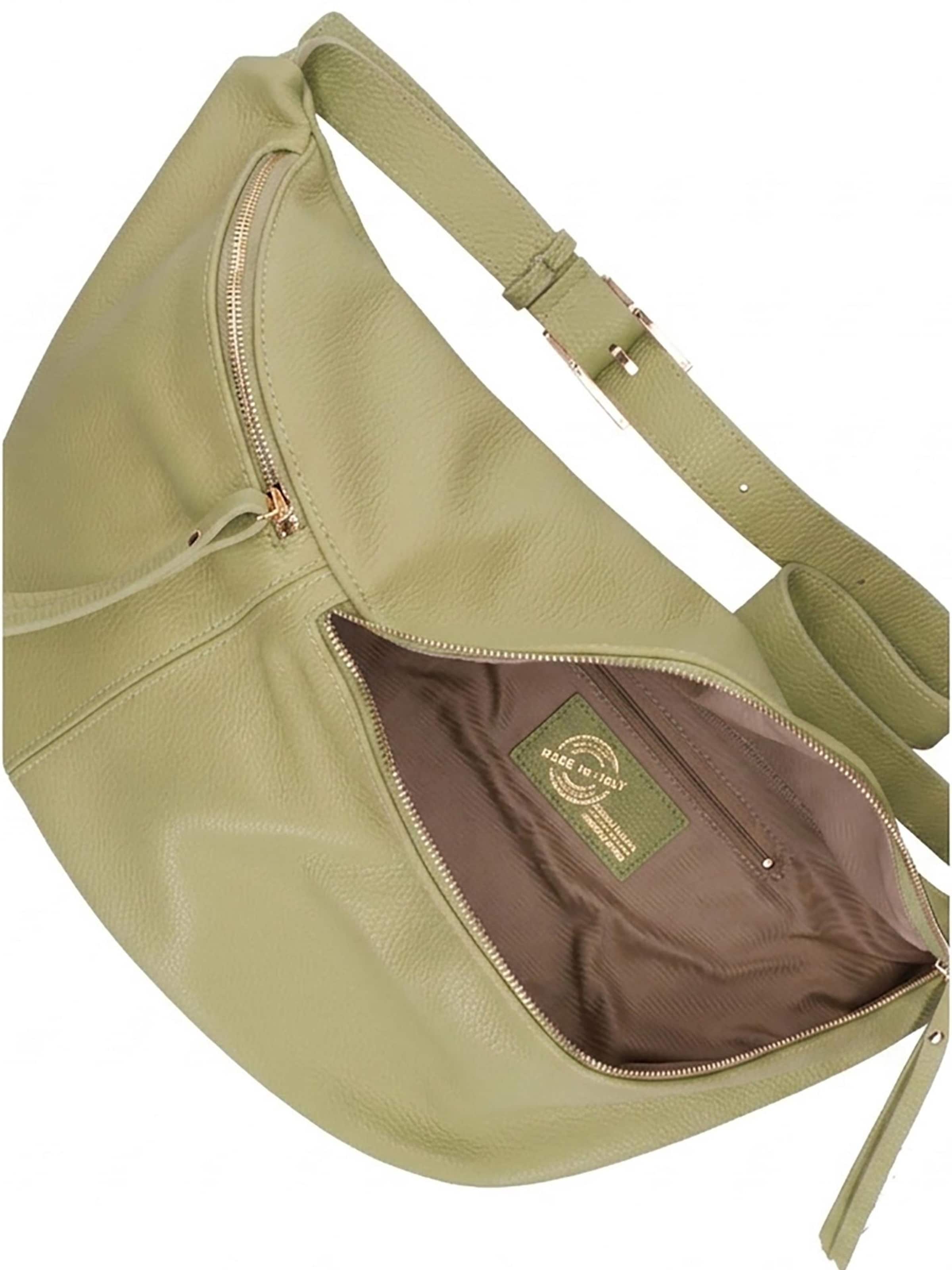 Marsupio 'Marsupio donna pelle dollaro Gave Lux - con zip e tracolla regolabile' di Chiara Ferretti in verde