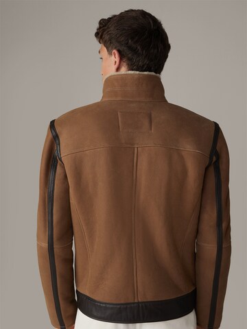 STRELLSON Between-Season Jacket 'Shelter' in Brown