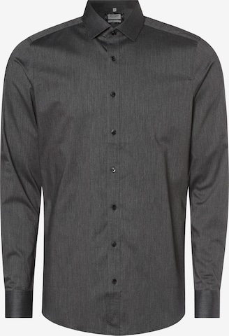 OLYMP Button Up Shirt in Grey: front