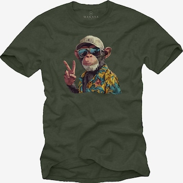 MAKAYA Shirt in Green: front