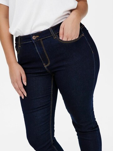 ONLY Carmakoma Slimfit Jeans 'Vicky' in Blau