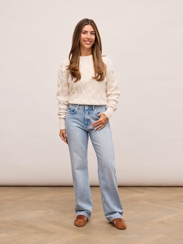 noar studios - Regular Calças de ganga em azul