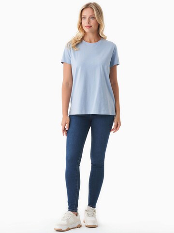 Organication T-Shirt in Blau