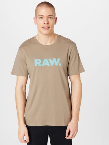 G-Star RAW Shirt 'Holorn' in Beige: front